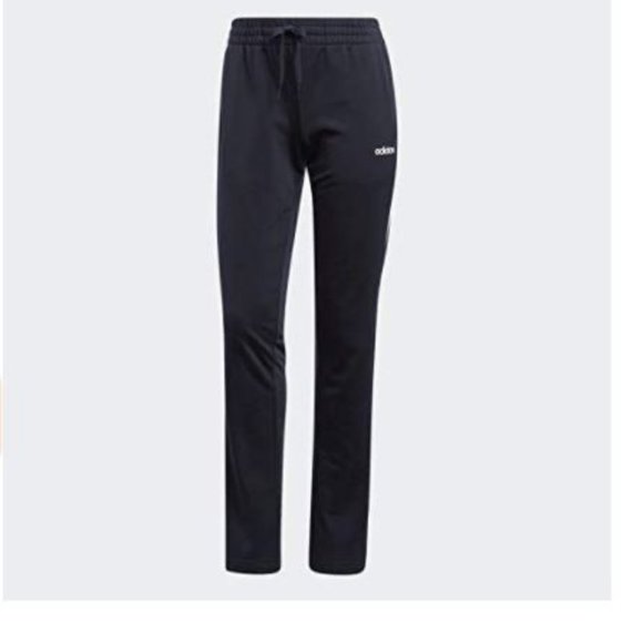 adidas Women's Essentials Tricotot Open Hem Pants - Picture 1 of 5